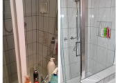 Shower renovations before & after