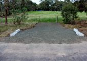 End wall driveway installations & replacements